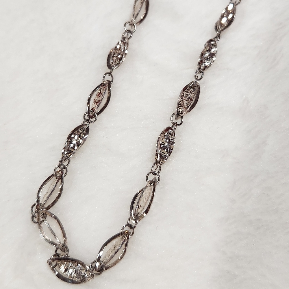 Milor Sterling Silver Necklace, Vintage - Picture 6 of 11